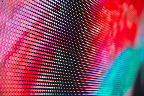 Bright colored LED smd screen Stock-Fotos