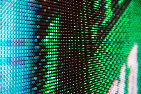 Bright colored LED smd screen Foto stock
