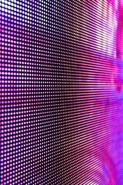 Bright colored LED smd screen Stock Photos