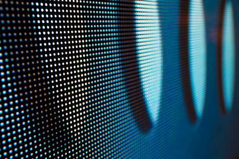 Bright colored LED smd screen Stock Photos