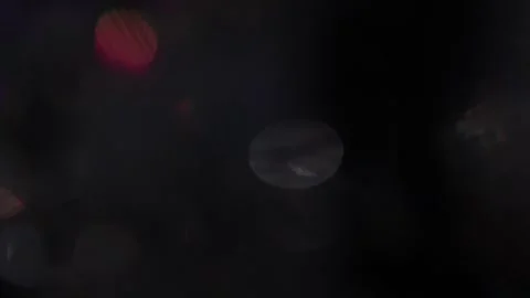 Bright colored lights with white light coating Video stock 318519767