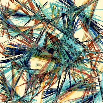 Bright colored lines pattern in graffiti style Stock Illustration