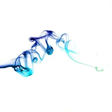 Bright colored smoke Stock Photos