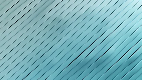 Bright colored wavy pattern abstract background. 3d seamless loop Video stock 277130234