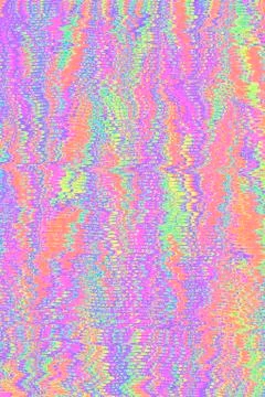 Bright colored zig-zag patterned, abstract and illustrative wallpaper Stock Illustration