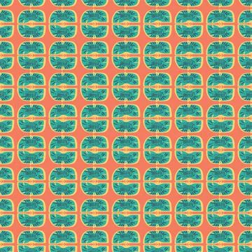A bright colorful abstract seamless vector pattern Stock-Illustration