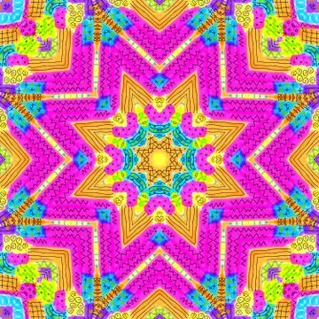 Bright colorful background with abstract pattern Stock-Illustration