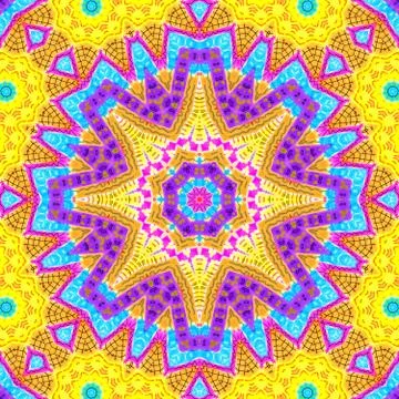 Bright colorful background with abstract pattern Stock-Illustration