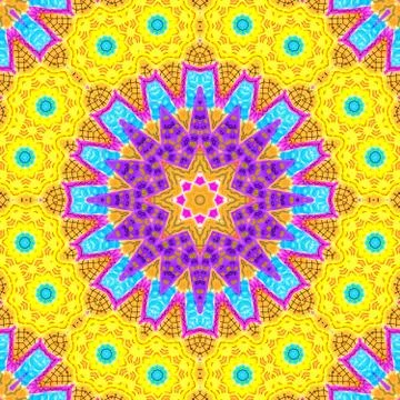 Bright colorful background with abstract pattern Stock-Illustration