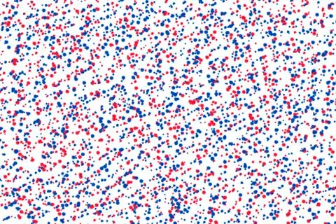 Bright, colorful background with dots for text. Stock Illustration