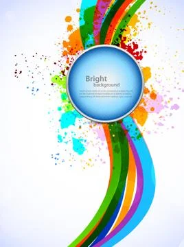Bright colorful background Stock Illustration