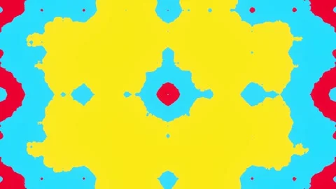Bright Colorful Explosive Liquid Morphing Video Transition Stock Footage 336098102