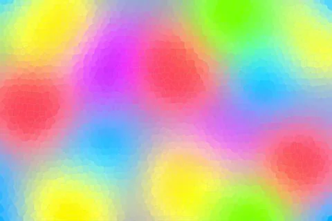 Bright, colorful, multi-colored stained glass Stock Illustration