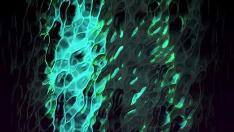 Bright colorful neon background - Abstract glowing lines in chaotic motion Stock Footage 170608015