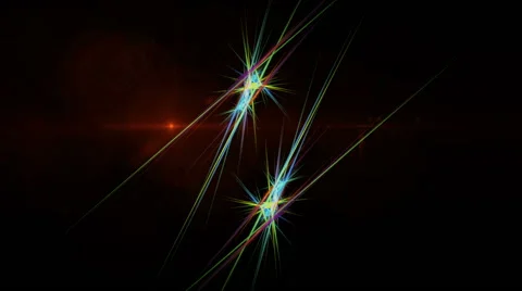 Bright Colorful Rays Of Light In Motion Video stock 49701824