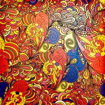 Bright colorful seamless pattern Stock Illustration