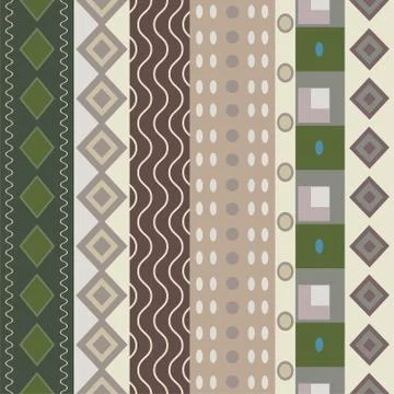 Bright Colorful seamless pattern Illustrazione stock