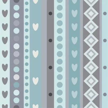 Bright Colorful seamless stripes pattern Stock Illustration