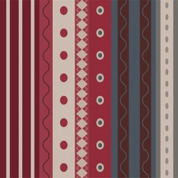 Bright Colorful seamless stripes pattern Stock Illustration
