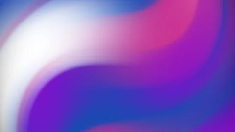 Bright colorful wavy  backdrop with soft purple and pink gradients Stock Footage 338203851