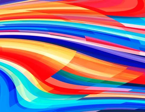Bright colors background. Vivid vector graphics Stock Illustration