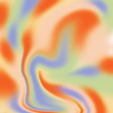 Bright colors blend in an abstract pattern that captures attention and evokes Stock Photos