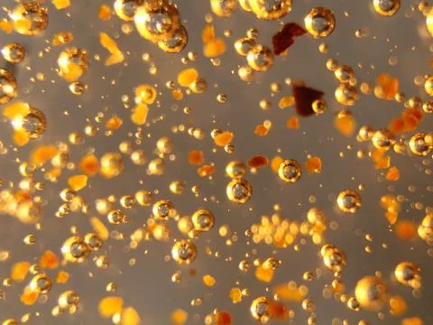 Bright colors bubbles effects Abstract Bubbles Shampoo Stock Photos