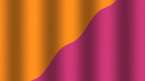 Bright colors create a wave pattern on a textured Stock Footage 338288848
