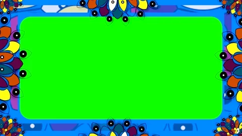 Bright colors fill the screen with patterns and shapes that entertain and e.. Stock-Footage 333517966