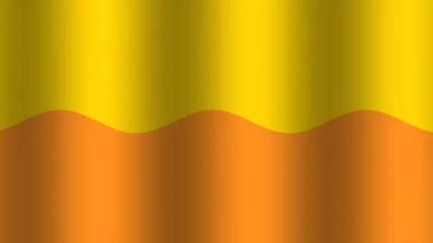 Bright colors flow together in wavy patterns from yellow Stock Footage 338187669
