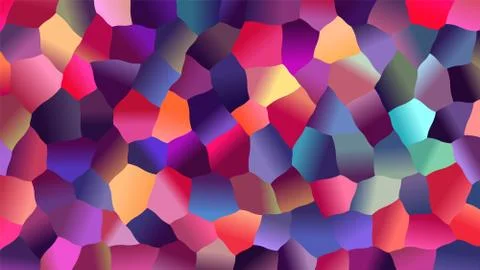Bright Colors Greative Low Poly BG Design Illustrazione stock