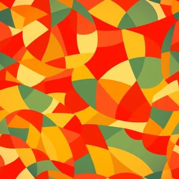 Bright colors mosaic seamless pattern, vector illustration looks like patchwo Illustrazione stock