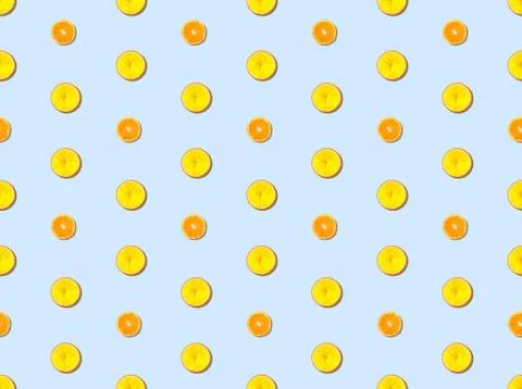 Bright colors of seamless pattern with abstract and circle. Stock Illustration