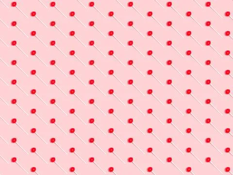 Bright colors of seamless pattern with  candy and  sweet. Stock Illustration