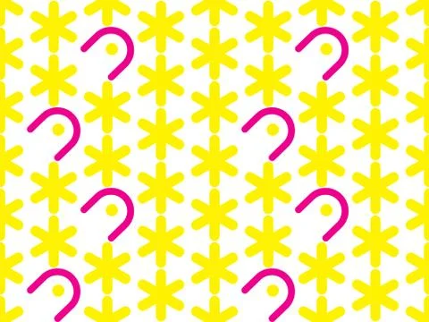 Bright colors of seamless pattern with  drawing and  childrens doodles. Illustrazione stock