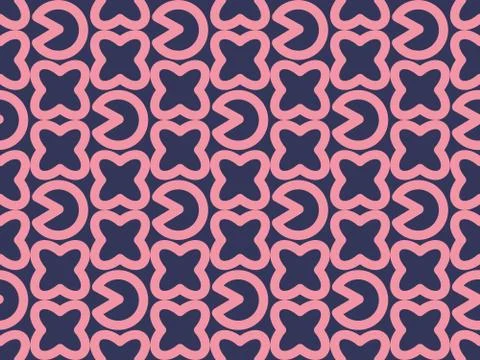 Bright colors of seamless pattern with  pattern and  drawing. Stock Illustration