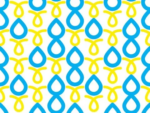 Bright colors of seamless pattern with  pattern and . Stock Illustration