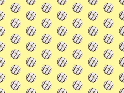 Bright colors of seamless pattern with  sweet and . Stock Illustration