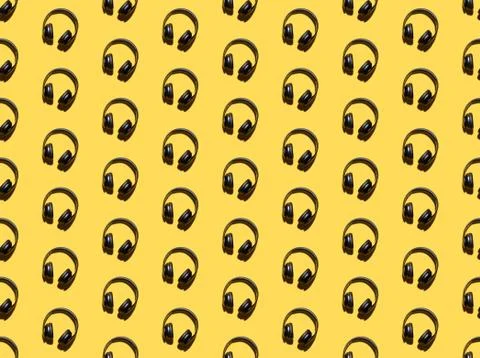 Bright colors of seamless pattern with technology and circle. Stock Illustration