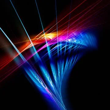 Bright colour spiral Stock Illustration