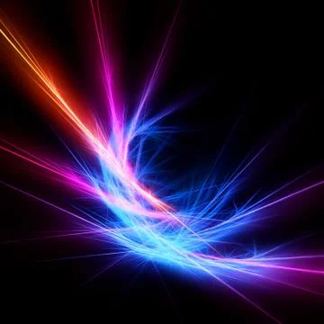 Bright colour spiral Stock Illustration
