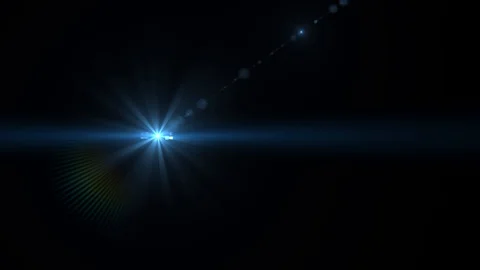 Bright coloured flashes on a black background Stock Footage 121744314