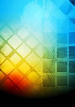 Bright colourful tech background. Eps 10 vector Bright colourful tech back... Foto stock