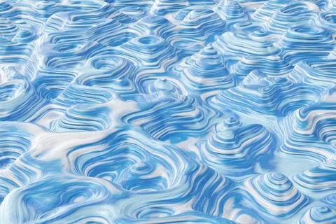 Bright contrasting texture of blue and white. Abstract background ice, snow.. Stock Illustration