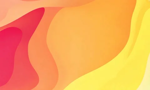 A bright coral and yellow gradient background Stock Footage 304565475