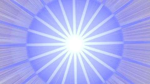 Bright Core Lens Flash Stock Illustration