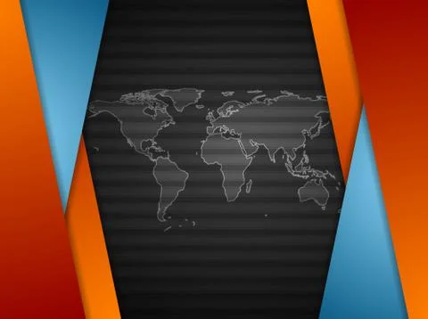 Bright corporate material vector background Stock Illustration