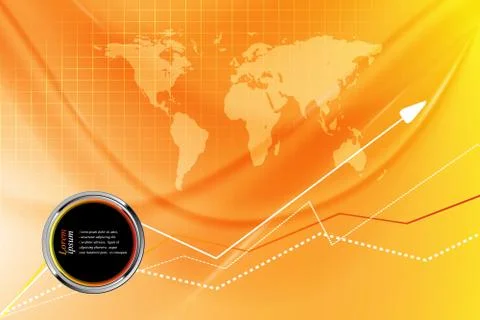 Bright corporate vector frame. eps10 Stock Illustration