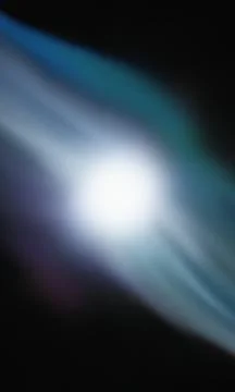 Bright cosmic light creating abstract blue and purple energy flow with motion Stock Photos