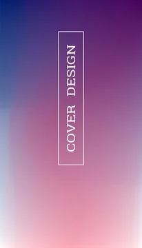 Bright cover or background design. Pink, green, yellow, red, blue, purple col Stock Illustration